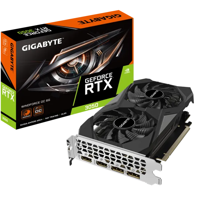 GIGABYTE RTX 3050 6GB DDR6