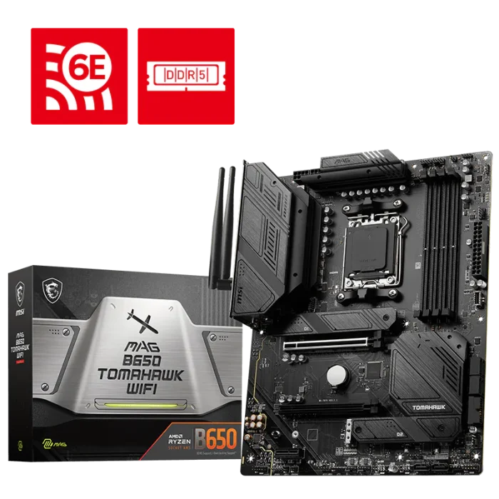MSI MAG B650 TOMAHAWK WIFI AM5 DDR5 RYZEN AMD 7000
