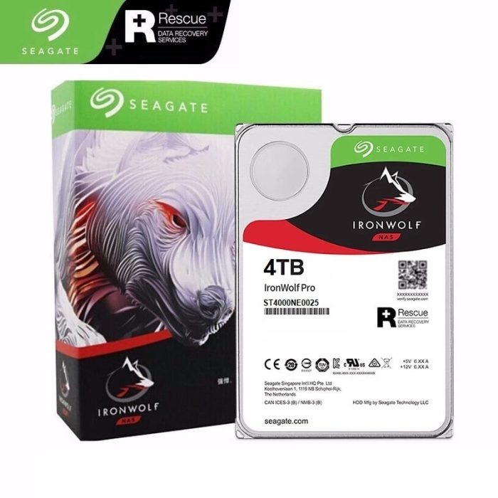 Seagate IronWolf Pro – Disco duro para NAS 4 TB